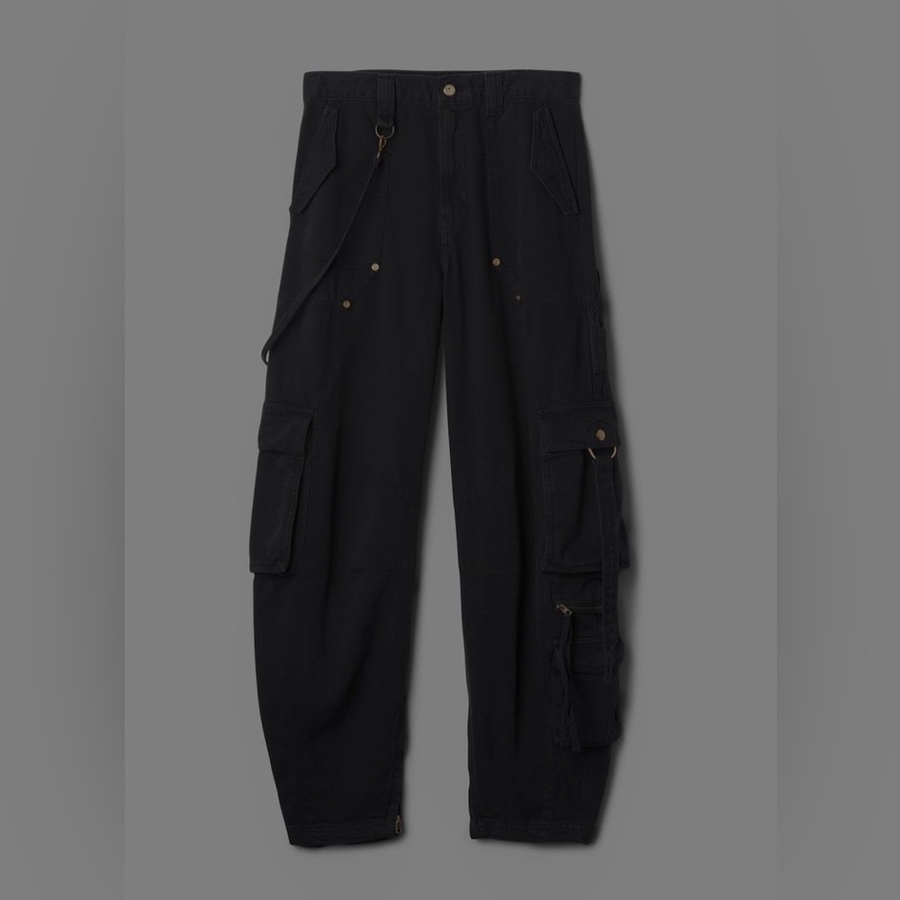 Cult Gaia Black Wide Leg Pants